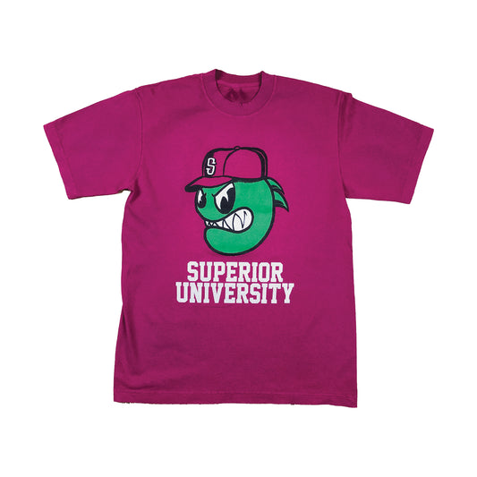 "Mascot" Tee - Berry